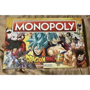 USAopoly Dragon Ball Super Monopoly Board Game Sealed